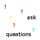 I ask questions wiki logo