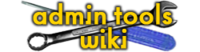 Admin Tools Wikia wordmark