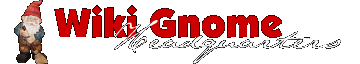 Wiki Gnome Headquarters wiki logo