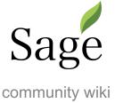 Sage Community Wiki logo