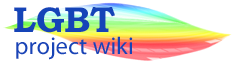 LGBT* Wiki wordmark