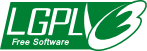 GNU LGPL v3 license logo