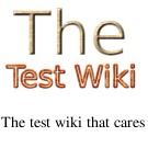 The Test Wiki logo