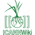 Current ICANNWiki logo (as of February 2018)